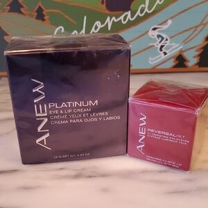 Avon Anew Platinum Eye & Lip Cream Set